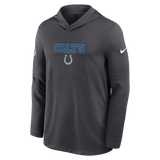 Colts 2026 Nike Men's Rivalries Collection Sideline Dri-FIT Long-Sleeve Hooded Top
