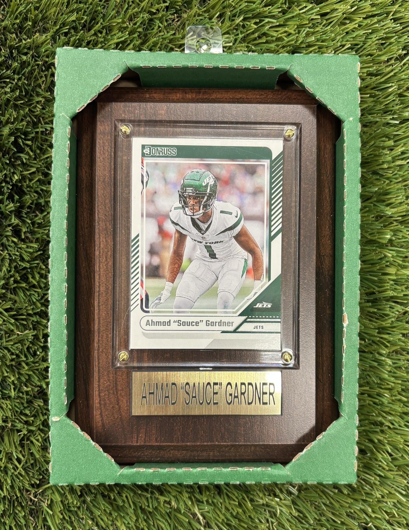 Sauce Gardner 4x6 Plaque