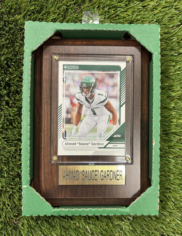 Sauce Gardner 4x6 Plaque