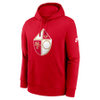 49ers 2026 Nike Men's Club Logo Hoodie Pro Football Hall of Fame