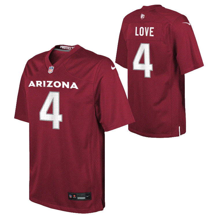 Cardinals Jeremiyah Love Youth Nike Game Jersey