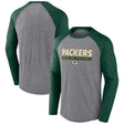 Packers Men's Fanatics Triblend Long Sleeve T-Shirt