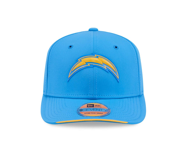Chargers 2026 New Era Men's 9SEVENTY Stretch Snap Sideline Hat