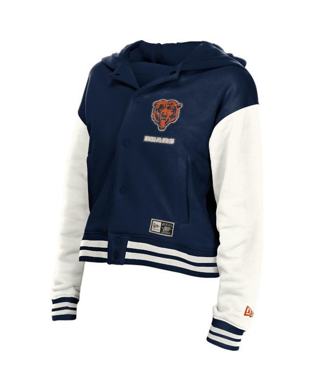 Bears 2026 New Era Women's Snap Front Jacket Pro Football Hall of Fame