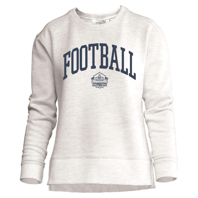 Hall of Fame Women's Camp David Oatmeal Crewneck Sweatshirt