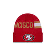 49ers 2024 New Era Sideline Tech Knit