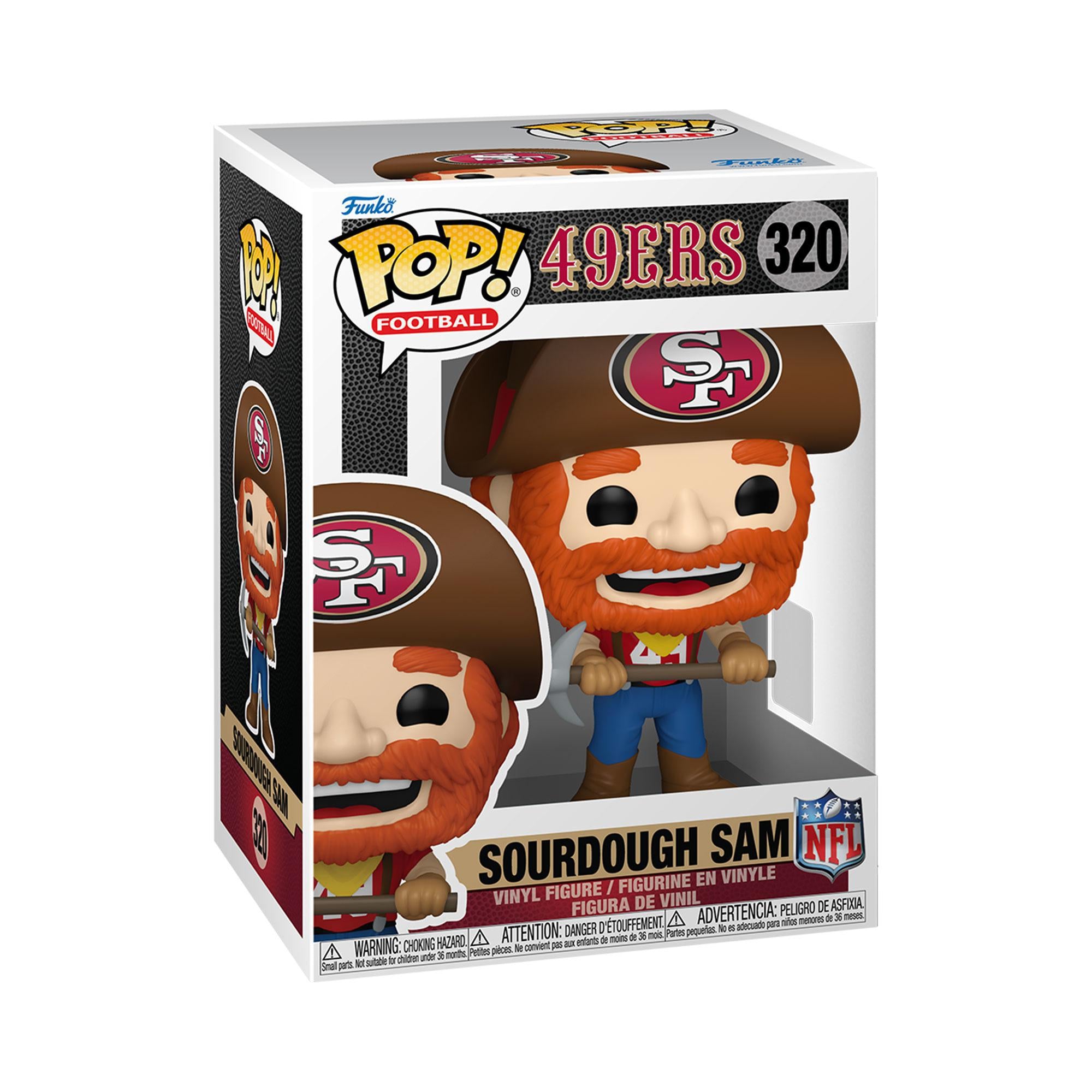 49ers Mascot Sourdough Sam NFL Funko Pop! 320 – Pro Football Hall