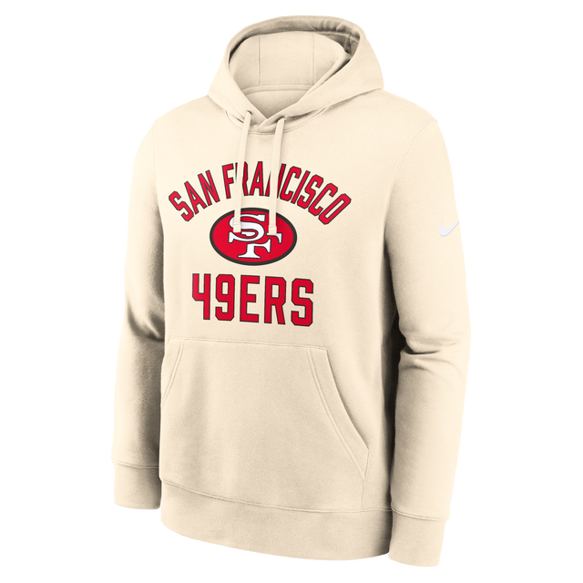 49ers 2026 Nike Men's Club Fleece Hoodie