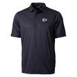 Chiefs Pike Double Dot Print Stretch Polo