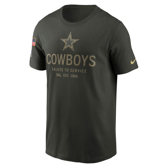 Cowboys 2025 Nike Men's Salute to Service T-Shirt