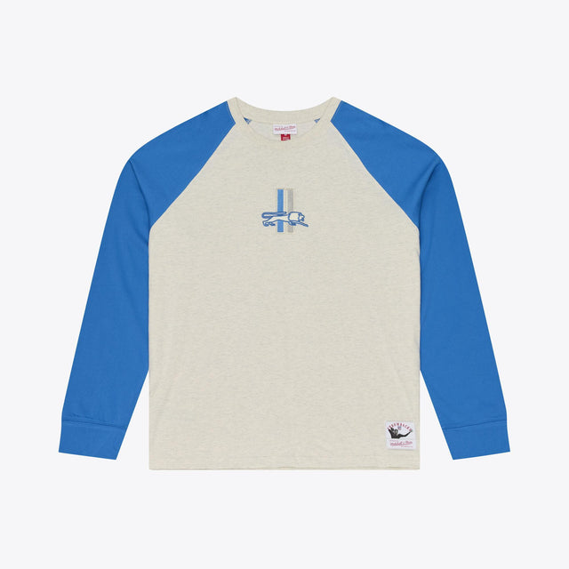 Lions 2026 Mitchell & Ness Retro Roots Premium Long Sleeve T-Shirt