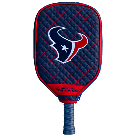 Texans Quilted Pickleball Paddle Cover