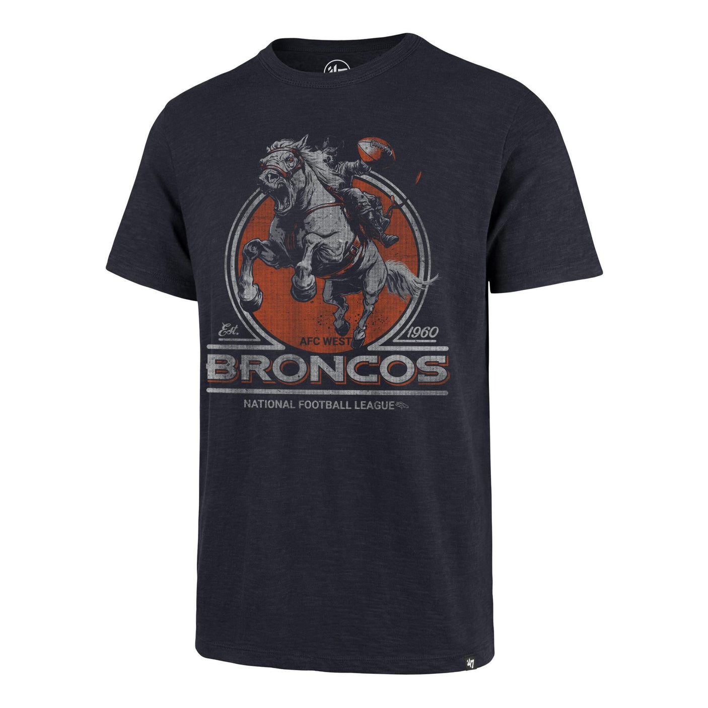 Broncos 2026 '47 Brand Men's Historic Emblem Mark Scrum T-Shirt