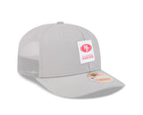 49ers 2025 New Era Men's 9SEVENTY Trucker Sideline Hat