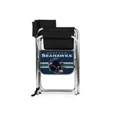 Seahawks Black Sports Chair