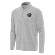 Hall of Fame Antigua Men's Grey Endless 1/4 Zip Pullover