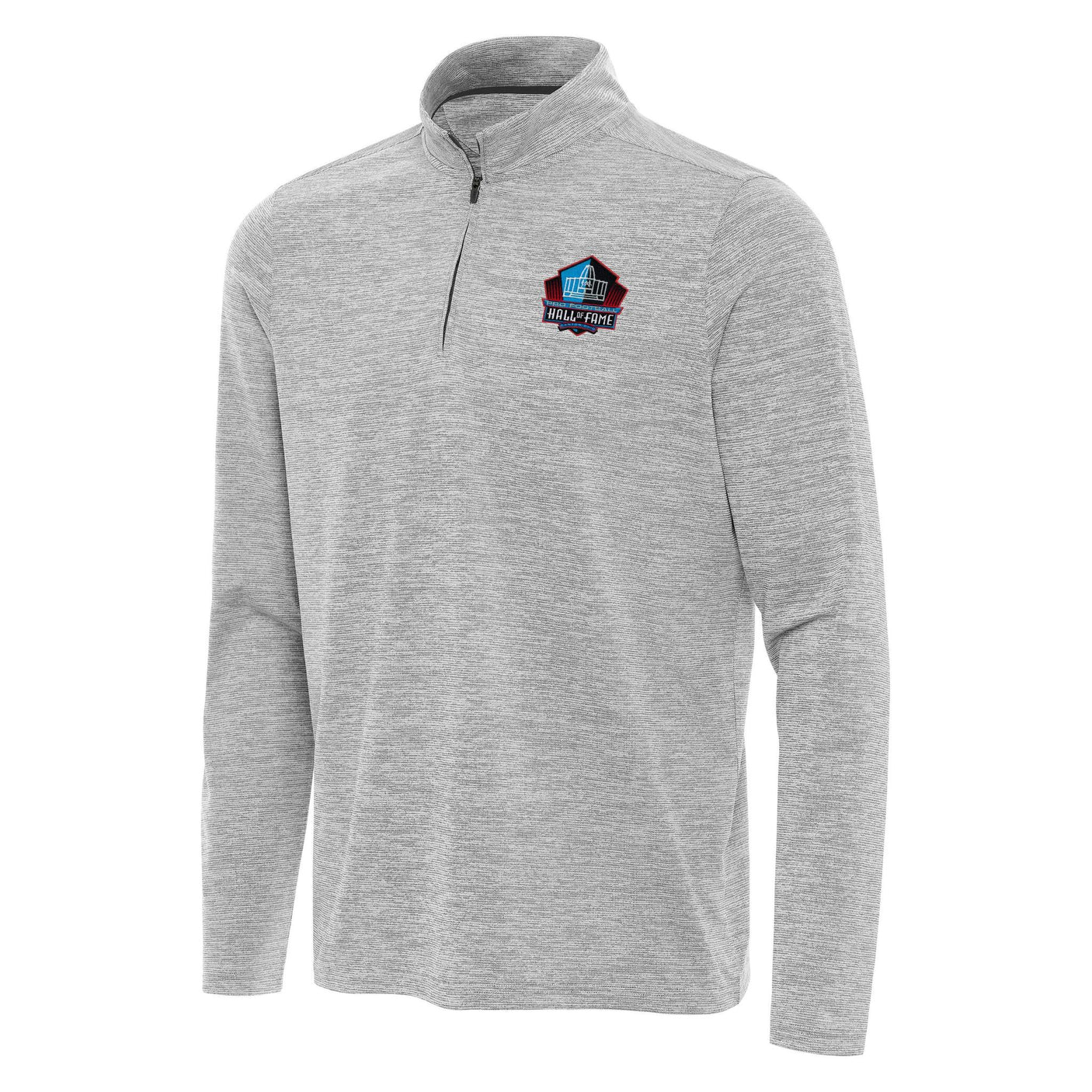 Hall of Fame Antigua Men's Grey Endless 1/4 Zip Pullover