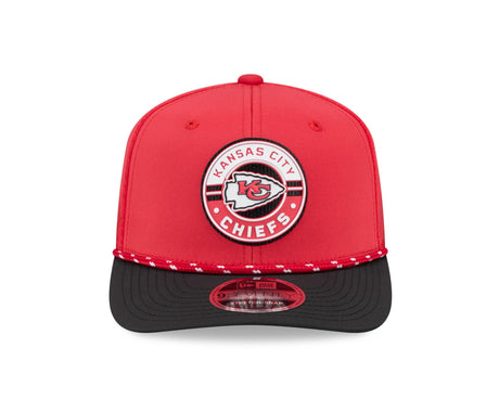 Chiefs 2026 New Era Men's 9SEVENTY Stretch Snap Two-Tone Hat Pro Football Hall of Fame