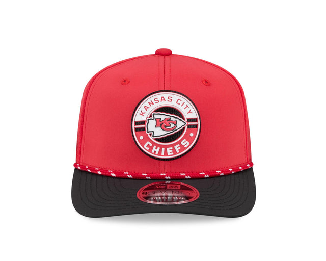Chiefs 2026 New Era Men's 9SEVENTY Stretch Snap Two-Tone Hat Pro Football Hall of Fame