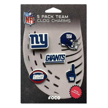 Giants 2025 5-Pack Team Clog Charms