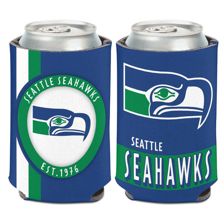 Seahawks 12oz Retro Ring Can Cooler