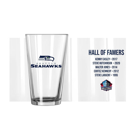Seahawks Hall of Famer Pint Glass