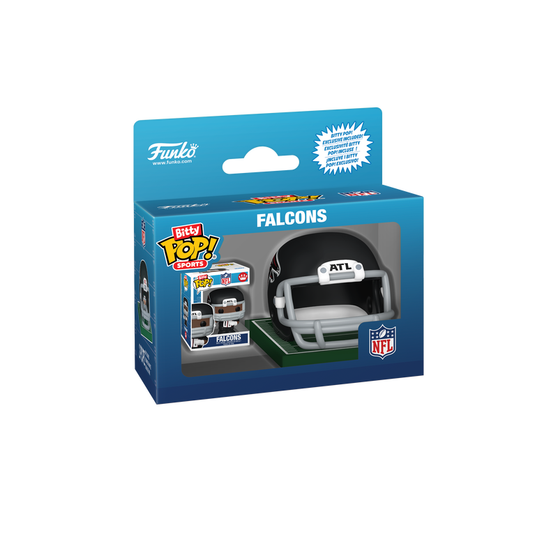 Falcons Funko Bitty POP Helmet & Player