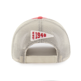 49ers 2026 '47 Brand Men's Historic Egremont Strap Trucker Hat Pro Football Hall of Fame