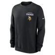 Vikings 2025 Men's Nike Fleece Club Crewneck