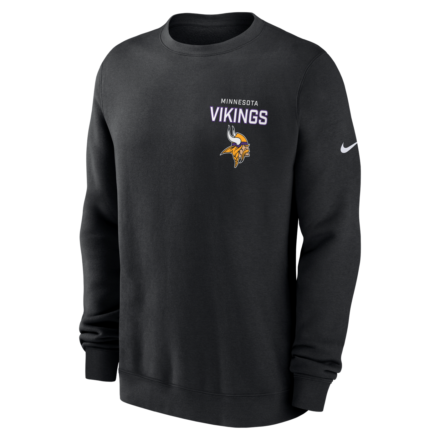 Vikings 2025 Men's Nike Fleece Club Crewneck