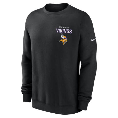 Vikings 2025 Men's Nike Fleece Club Crewneck