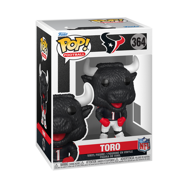 Texans Mascot Toro NFL Funko Pop! Pro Football Hall of Fame