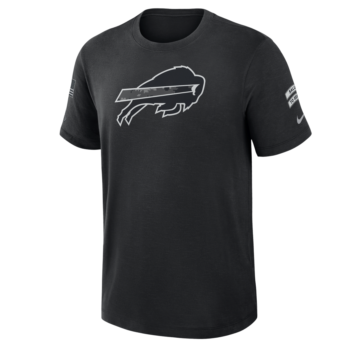 Bills 2026 Nike Men's Salute to Service T-Shirt Pro Football Hall of Fame