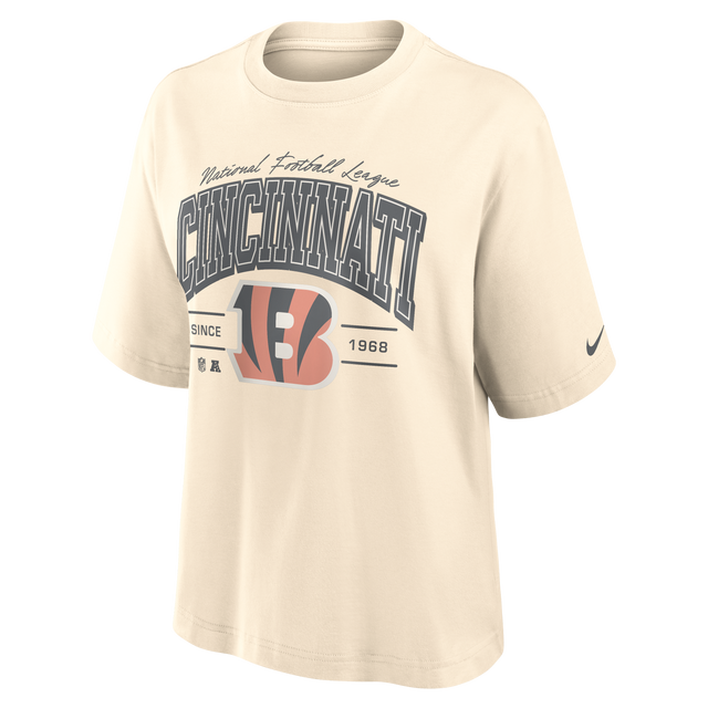 Bengals 2026 Nike Women's True Classic Boxy T-Shirt