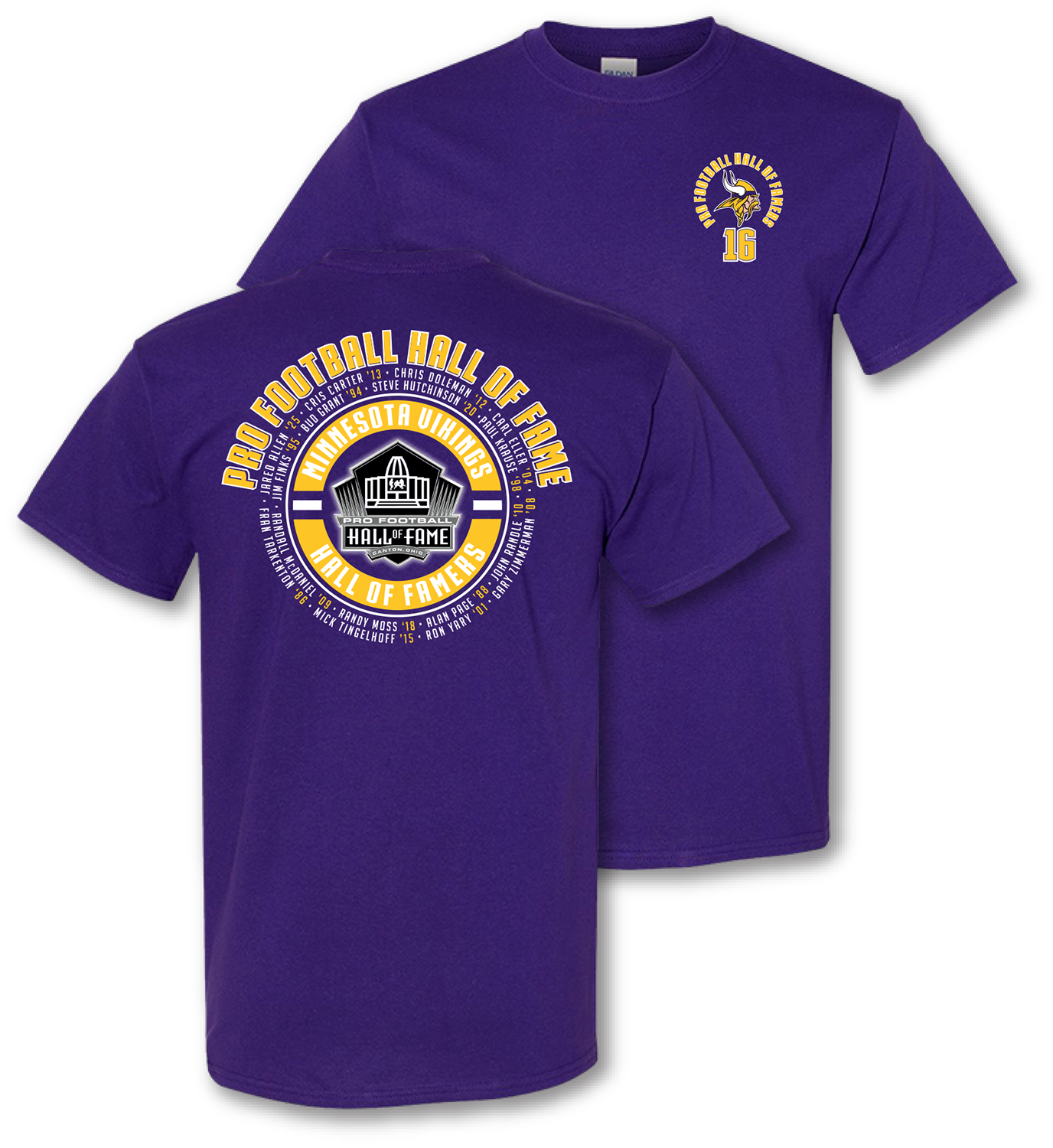 Vikings Hall of Famers T-Shirt