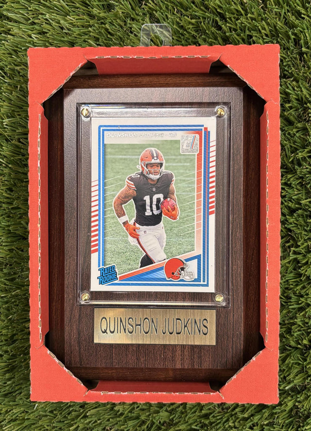 Quinshon Judkins 4x6 Plaque