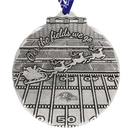 Ravens O'er The Fields We Go Ornament Pro Football Hall of Fame
