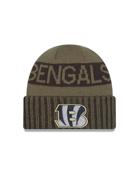 Bengals 2025 Men's New Era Salute to Service Knit