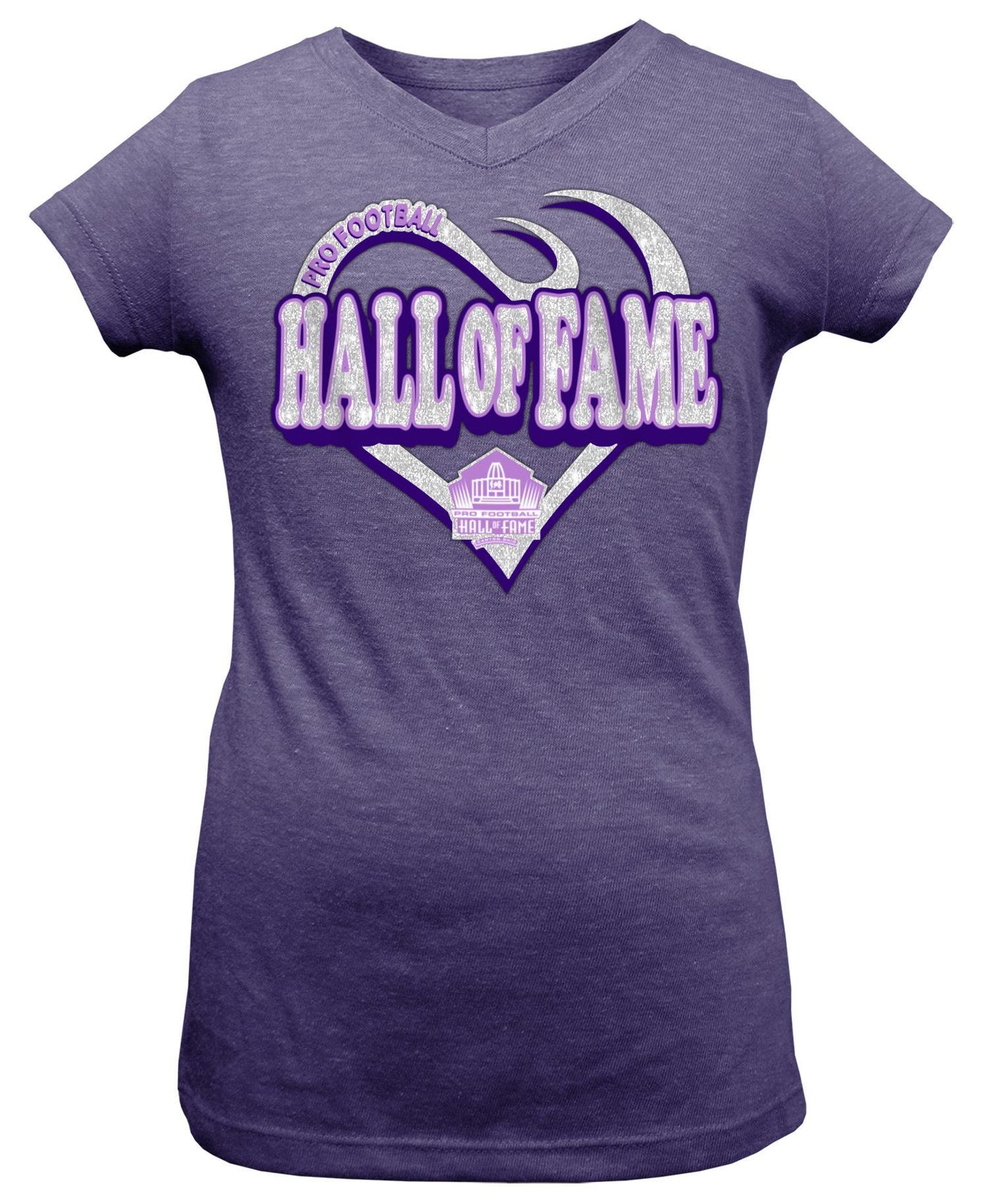 Hall of Fame Girls Graphic Heart T-Shirt