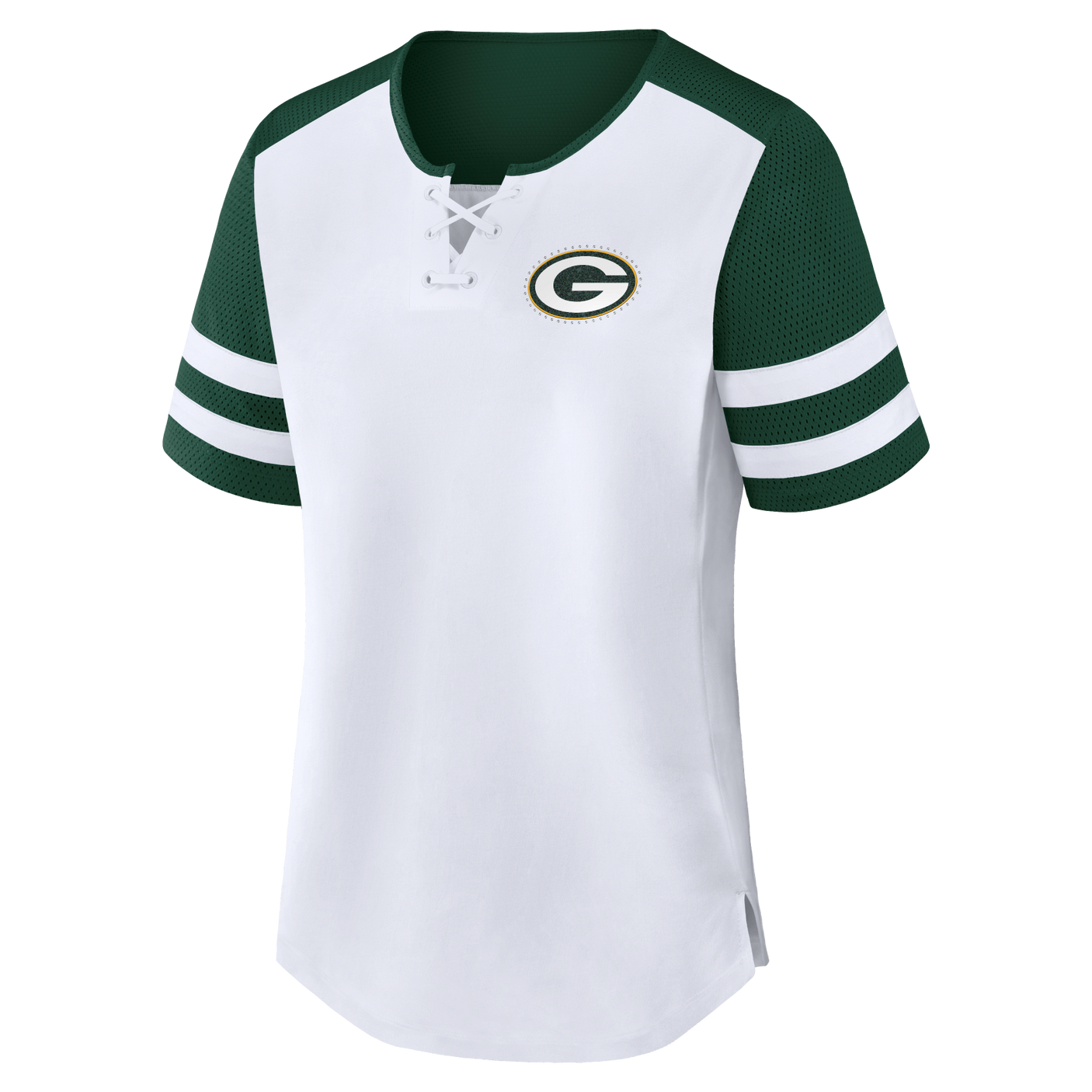 Packers 2026 Fanatics Women's Low Hip Athena T-Shirt