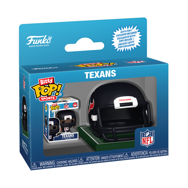 Texans Funko Bitty POP Helmet & Player