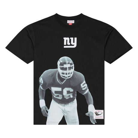 Giants Lawrence Taylor 2026 Mitchell & Ness Throwback T-Shirt