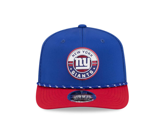 Giants 2026 New Era Men's 9SEVENTY Stretch Snap Two-Tone Hat Pro Football Hall of Fame
