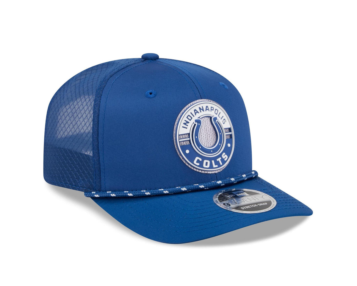 Colts 2026 New Era Men's 9SEVENTY Stretch Snap Two-Tone Hat Pro Football Hall of Fame