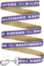 Ravens Pets First Satin Dog Leash Pro Football Hall of Fame