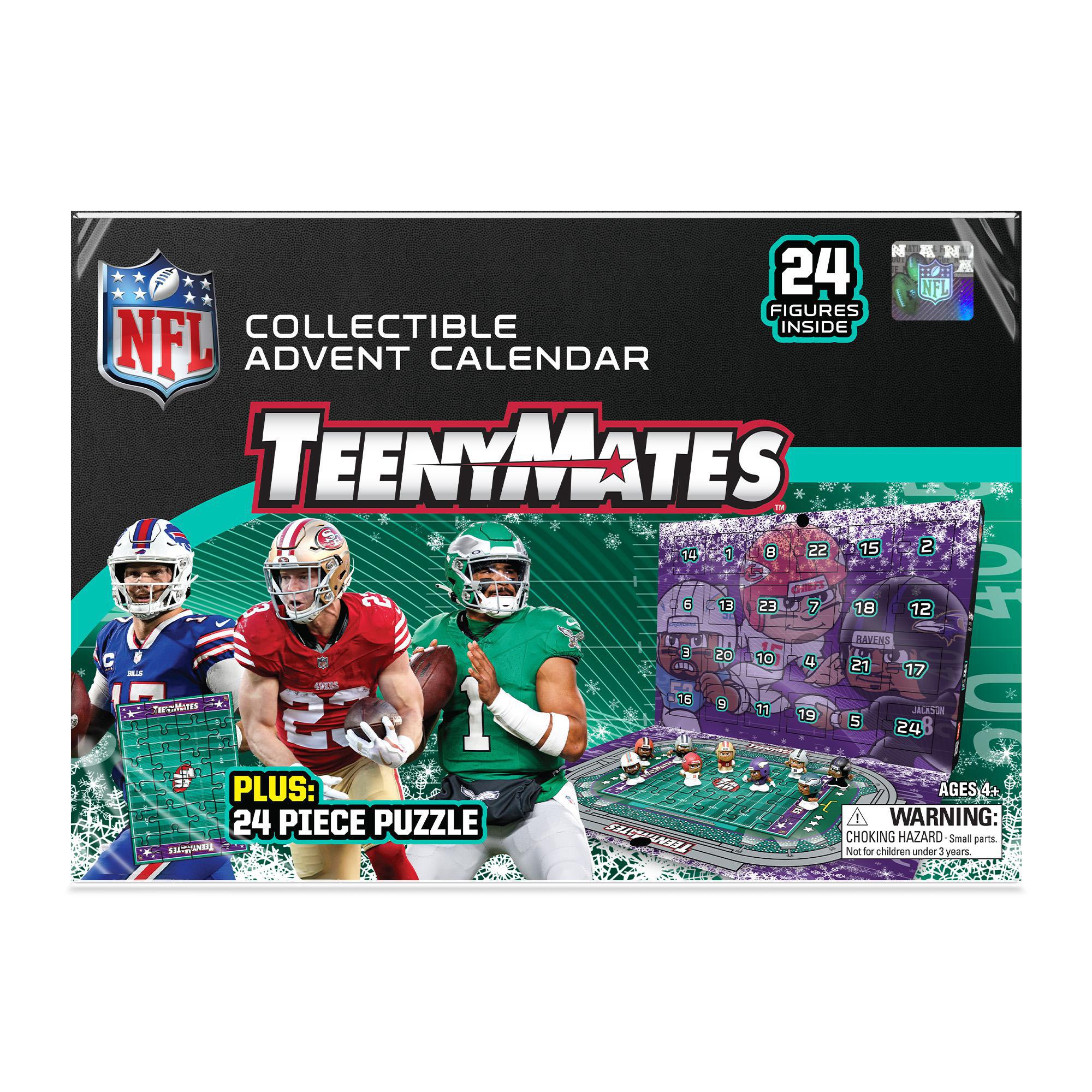 NFL 2025 TeenyMates Advent Calendar – Pro Football Hall of Fame