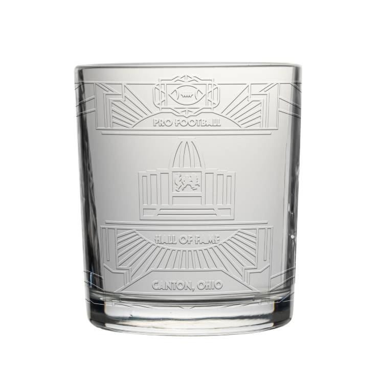 Hall of Fame Deco Rocks Glass