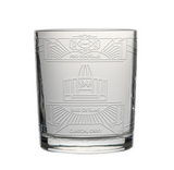 Hall of Fame Deco Rocks Glass