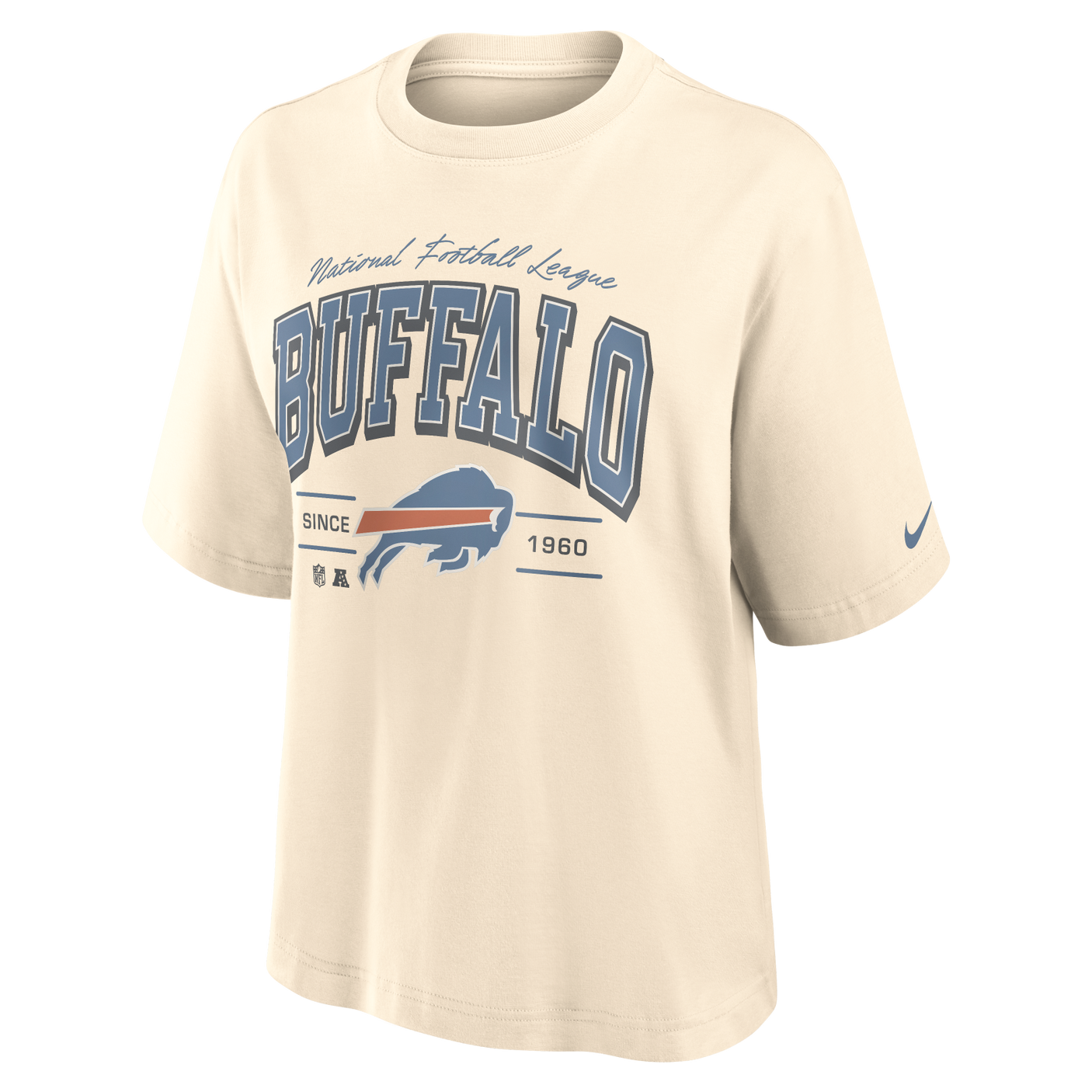 Bills 2026 Nike Women's True Classic Boxy T-Shirt