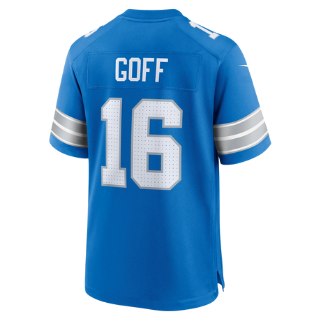 Lions Jared Goff Men's Nike Game Jersey